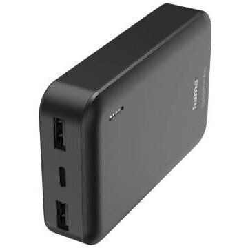 Acumulator Extern Power Pack Pocket 10 10000mAh Antracyt 1x USB-C  2x USB-A Negru