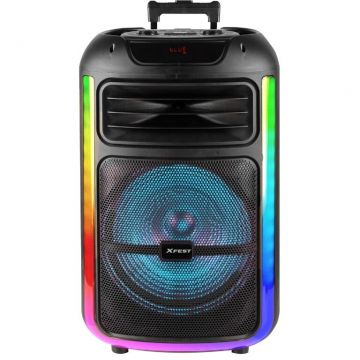 Boxa Portabila Bluetooth XF 1400 KB 100W MicroSD AUX TWS Microfon Negru