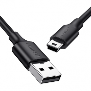 Cablu Date USB-A - MiniUSB US132 10W 1m Negru