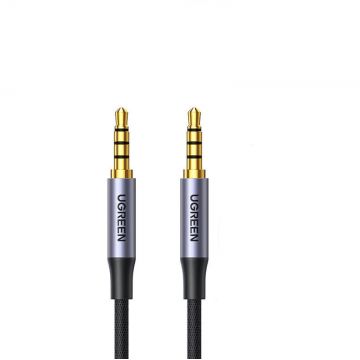 Cablu de date AV183, 1x tata jack 3.5 mm la 1x tata jack 3.5 mm, 1m, Negru