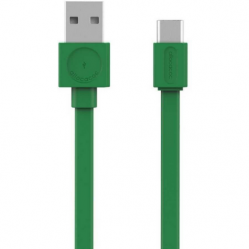 Cablu de Date USB 2.0 la USB-C 1.5m Verde