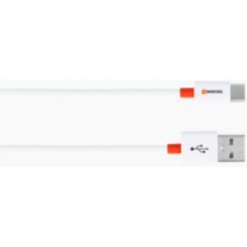 Cablu USB Essentials Line 2 in 1 cu Conector USB la Lightning 1m Alb