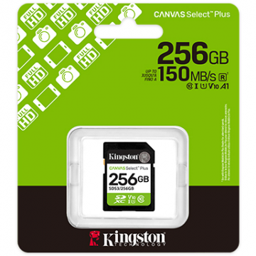 Card Canvas Select Plus 256GB SDXC Clasa 10