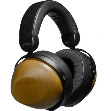 Casti Dinamice HE-R10D cu Fir Negru/Maro