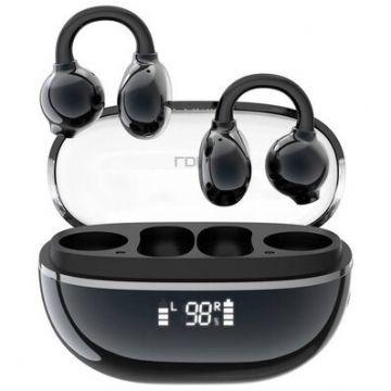 Casti In-Ear T08 Bluetooth Autonomie 20h IPX4 Albastru Inchis