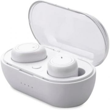 Casti True Wireless T10 Alb
