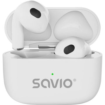 Casti TWS-01 Pro Wireless Alb