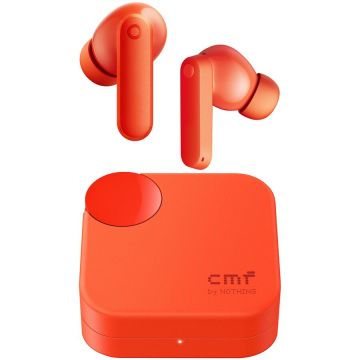 CMF by Nothing Casti CMF By Nothing Buds 2A, True Wireless, Bluetooth, ANC 42 dB, Autonomie 35.5 ore, Multipoint, IP54, Orange CMF by Nothing Casti CMF By Nothing Buds 2A, True Wireless, Bluetooth, ANC 42 dB, Autonomie 35.5 ore, Multipoint, IP54, Orange
