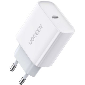 Incarcator 60450, USB-C, 20W, 3A, Alb Incarcator 60450, USB-C, 20W, 3A, Alb