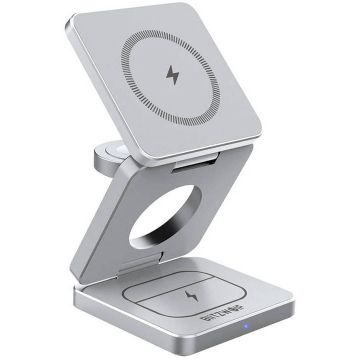 Incarcator BW-IW30, Putere 15W, USB-C, Argintiu Incarcator BW-IW30, Putere 15W, USB-C, Argintiu