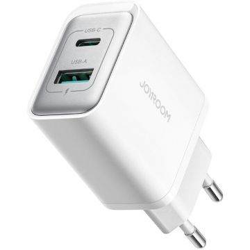 Incarcator JR-TCF15, USB/USB-C, 30W, Alb Incarcator JR-TCF15, USB/USB-C, 30W, Alb