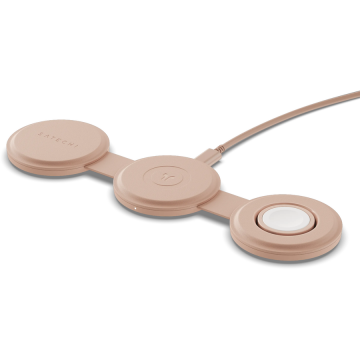 Incarcator OntheGo 3in1 Wireless Desert Rose