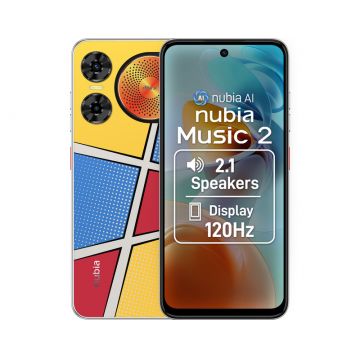 Smartphone ZTE nubia Music 2, Ecran 120Hz, 128GB, 8GB RAM (4GB + 4GB extensibili), Dual SIM, 4G, Tri-Camera, nubia AI, White Smartphone ZTE nubia Music 2, Ecran 120Hz, 128GB, 8GB RAM (4GB + 4GB extensibili), Dual SIM, 4G, Tri-Camera, nubia AI, White