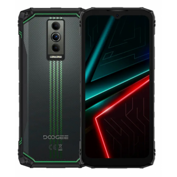 Telefon Mobil DOOGEE Blade 10 Energy, Verde, 4.5G, 6.56   IPS, 24GB RAM (4GB + 20GB Expandabil), 128GB ROM, 16MP, Android 15, UNISOC T7250, Incarcare Inversa, Gemini AI, 6150mAh, 10W, Dual SIM