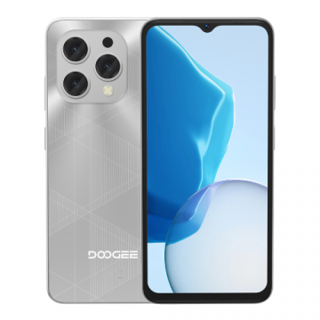 Telefon Mobil Doogee N55 Plus, Gri, 4G, 6.56   HD+ 90Hz IPS, Android 14, 20GB RAM (8GB+12GB extensibil), 128GB ROM, 13MP + 8MP camere, 5150mAh, Dual SIM Telefon Mobil Doogee N55 Plus, Gri, 4G, 6.56   HD+ 90Hz IPS, Android 14, 20GB RAM (8GB+12GB extensibil), 128GB ROM, 13MP + 8MP camere, 5150mAh, Dual SIM