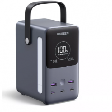 Baterie Externa PB770 300W 48000mAh 2x USB + 4x USB-C Gri