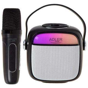 Boxa Karaoke Cu Microfon Negru