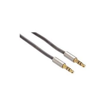 Cablu Audio 3.5 mm Jack Plug - Plug Stereo Gold-Plated Ultra-Thin 0.5 m