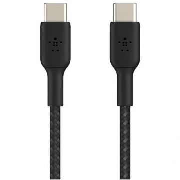 Cablu Date BOOST CHARGE™ USB-C USB-C Braided 1m Negru