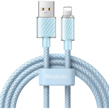 Cablu Date CA-3641  USB-A  Lightning  1.2m Albastru