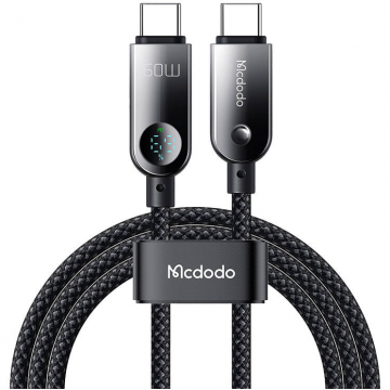 Cablu Date CA-4780 USB-C  USB-C 60W 1.2m  Negru