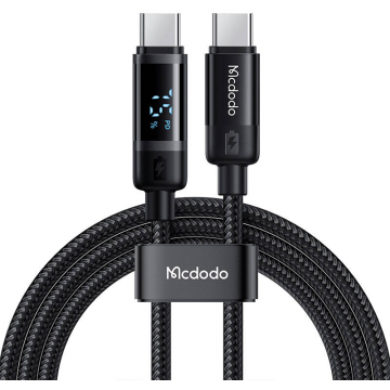 Cablu Date CA-5780 USB-C  USB-C 60W 1.2m  Negru