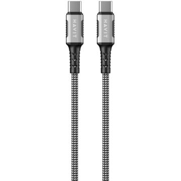 Cablu Date CB6297 Magnetic USB Type C 1m  Negru