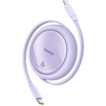 Cablu Date Free2Pull USB-C  Lightning 20W 1m  Mov