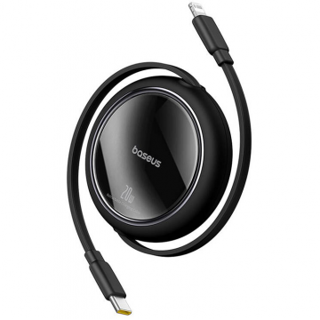 Cablu Date Free2Pull USB-C  Lightning 20W 1m Negru