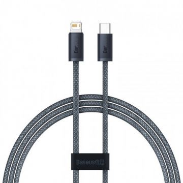 Cablu Date/Incarcare USB-C Lightning 2m Gri