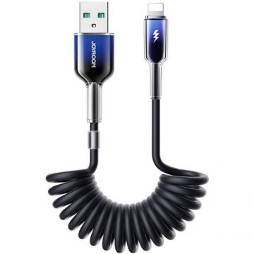 Cablu Date S-A43 1 USB-A Lightning .5m Negru