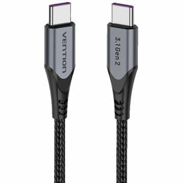 Cablu Date TAHHF 100W  USB-C 5A 1m Negru