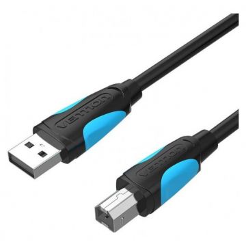 Cablu Date USB 2.0 B USB 2.0   A  480Mbps 3m Negru