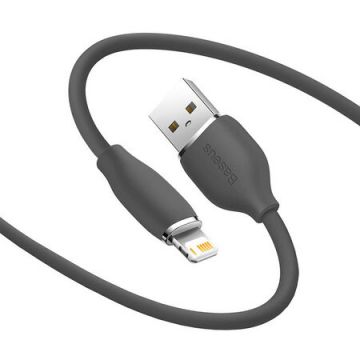 Cablu Date USB A Lightning 2.4A 1.2m Negru