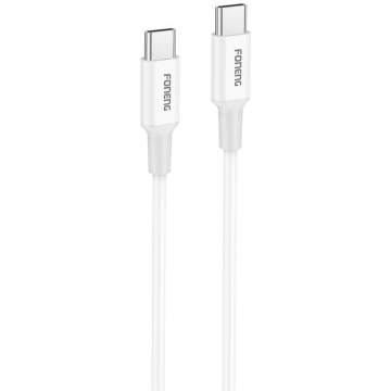 Cablu Date X106  USB-C  60W 1.2m  Alb