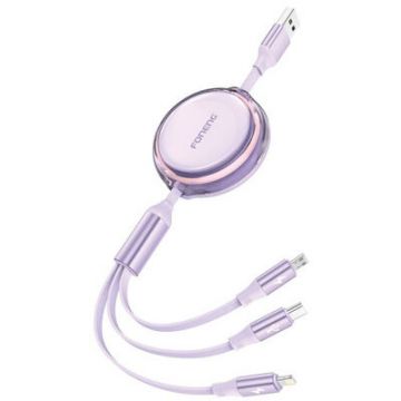 Cablu Date X113 1.1M  Micro-USB  Lightning  USB-C Mov