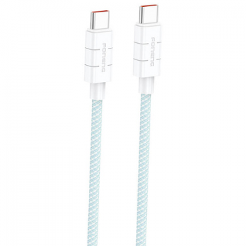 Cablu Date XS02 60W  1.2m   USB-C  Albastru