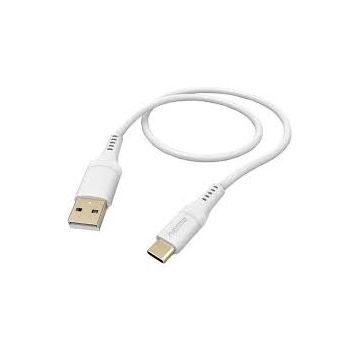 Cablu De Date\Incarcare USB-A - USB-C 1.5 m Alb