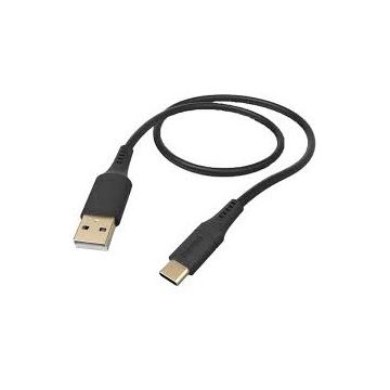 Cablu De Date\Incarcare USB-A - USB-C 1.5 m Negru