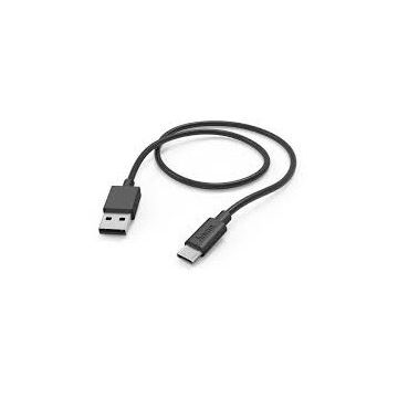 Cablu De Date\Incarcare USB-A - USB-C 1 m Negru