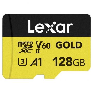 Card 128GB microSDXC Professional GOLD UHS-II A1 C10 U3 V60