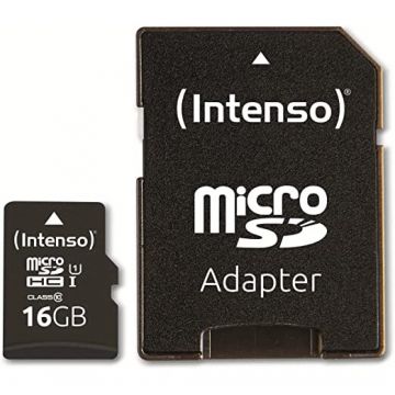 Card de Memorie 16GB Clasa 10 + Adaptor SD