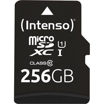Card de Memorie 256GB Clasa 10 + Adaptor SD