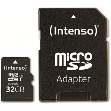 Card de Memorie 32GB Clasa 10 + Adaptor SD
