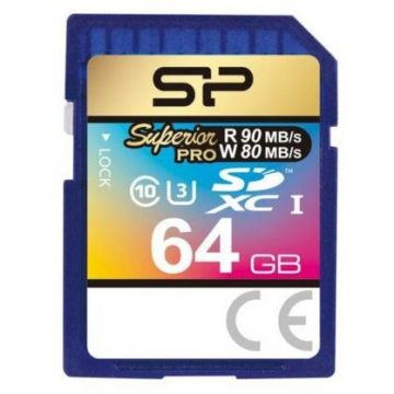 Card de Memorie SDXC SP 64GB CL10 UHS-I U3