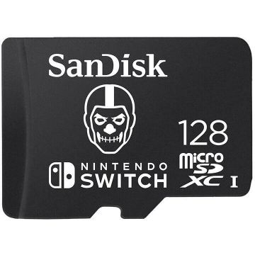 Card Nintendo MicroSD UHS I 128GB Fortnite Ed. Skull Trooper