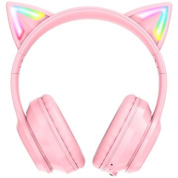 Casti Gaming B90 Copii Roz