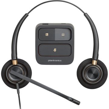 Casti Poly EncorePro 520 Binaural Negru