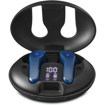 Casti Spirit Unchained Bluetooth True Wireless Negru-Albastru