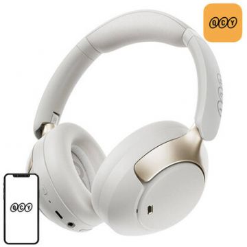 Casti Wireless H3 Pro Bluetooth / Cablu 3.5mm USB-C ANC Alb